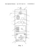 LASER SYSTEM WITH A LASER RECEIVER CAPABLE TO DETECT ITS OWN MOVEMENTS diagram and image