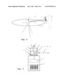 LASER SYSTEM WITH A LASER RECEIVER CAPABLE TO DETECT ITS OWN MOVEMENTS diagram and image