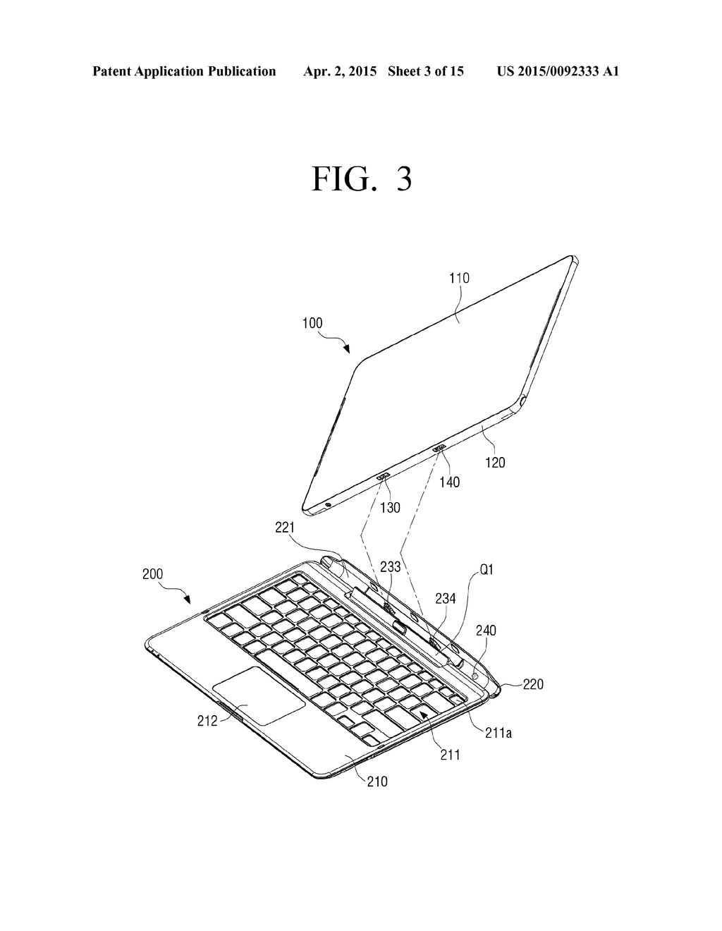 DOCKING APPARATUS FOR PORTABLE ELECTRONIC DEVICE - diagram, schematic, and image 04