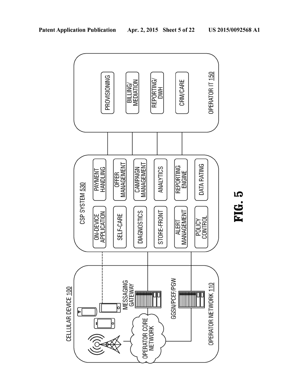 CORE SERVICES PLATFORM FOR WIRELESS VOICE, DATA AND MESSAGING NETWORK     SERVICES - diagram, schematic, and image 06