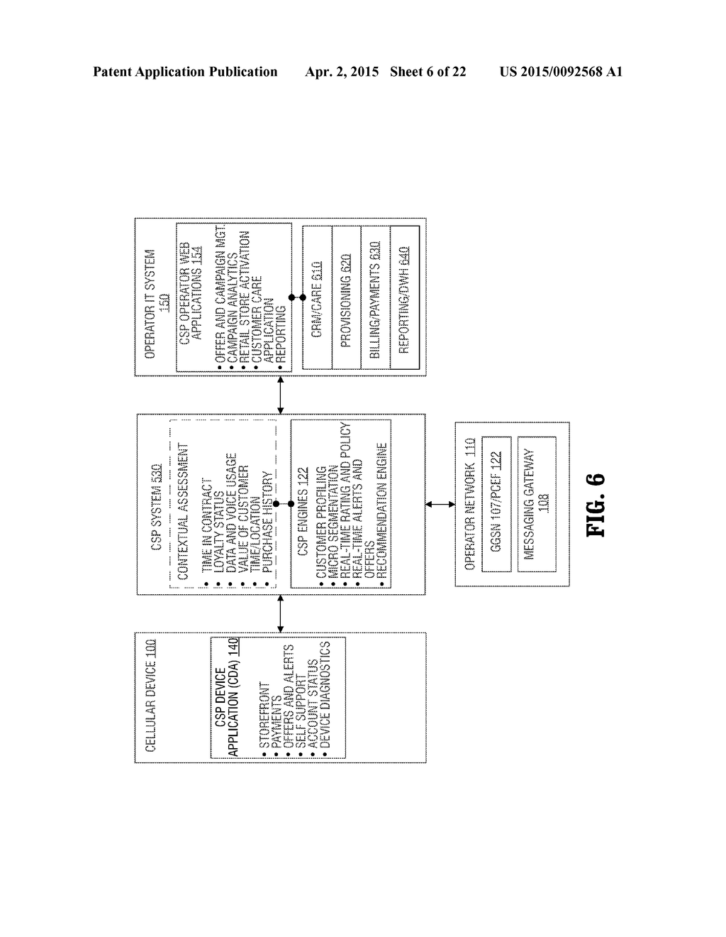 CORE SERVICES PLATFORM FOR WIRELESS VOICE, DATA AND MESSAGING NETWORK     SERVICES - diagram, schematic, and image 07