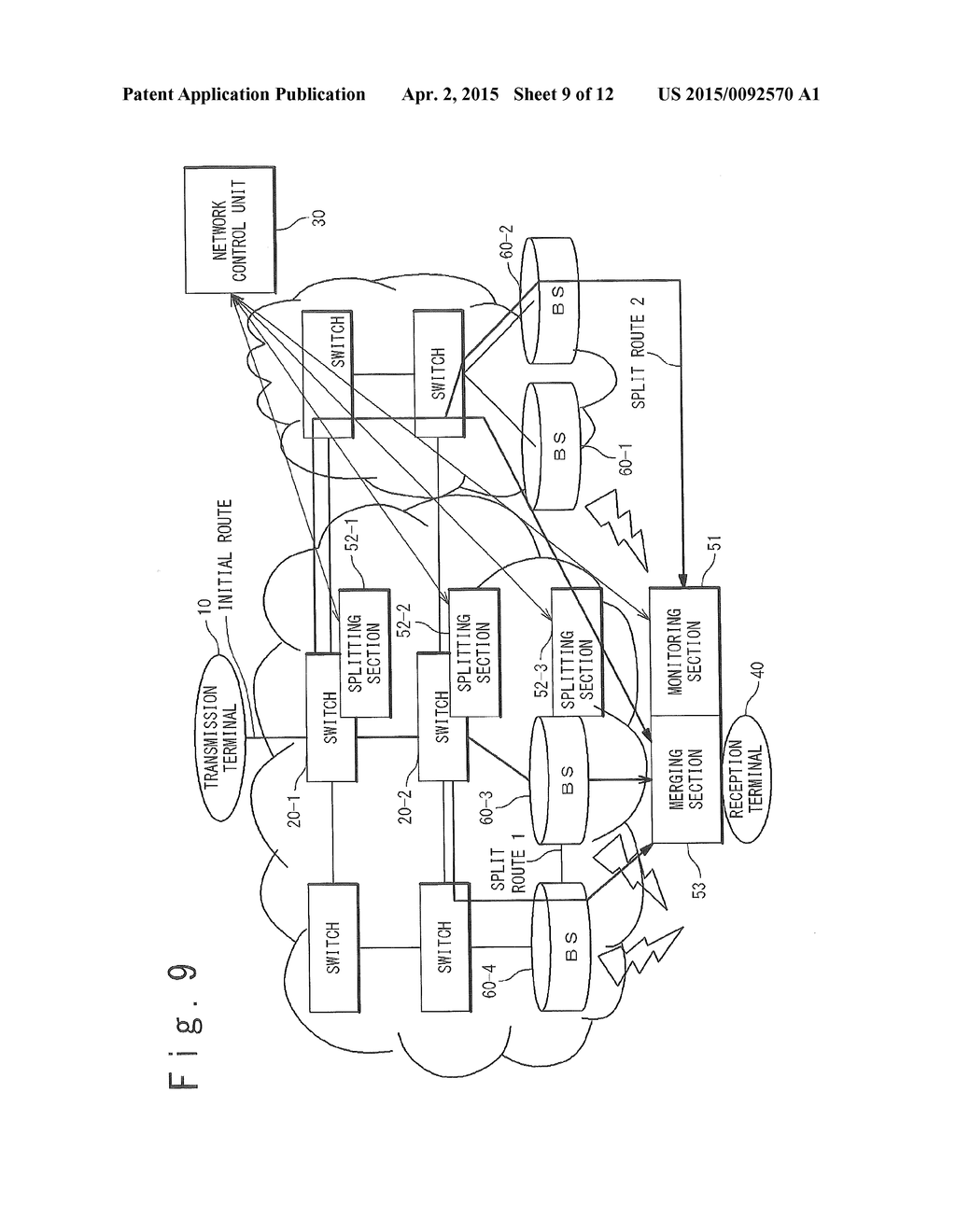 DYNAMIC ROUTE BRANCHING SYSTEM AND DYNAMIC ROUTE BRANCHING METHOD - diagram, schematic, and image 10