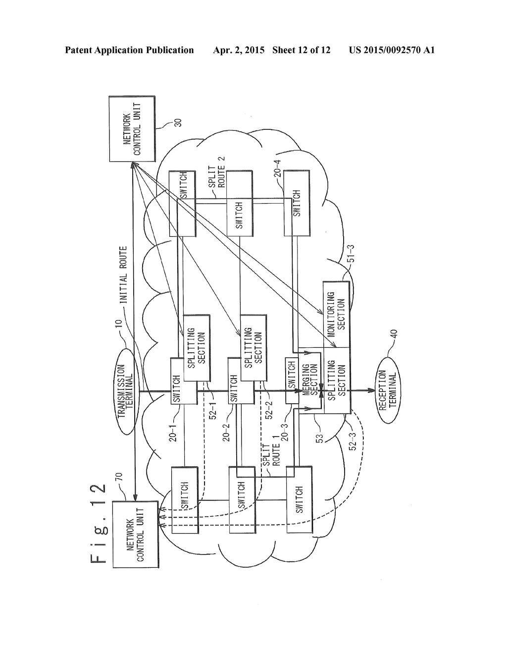 DYNAMIC ROUTE BRANCHING SYSTEM AND DYNAMIC ROUTE BRANCHING METHOD - diagram, schematic, and image 13