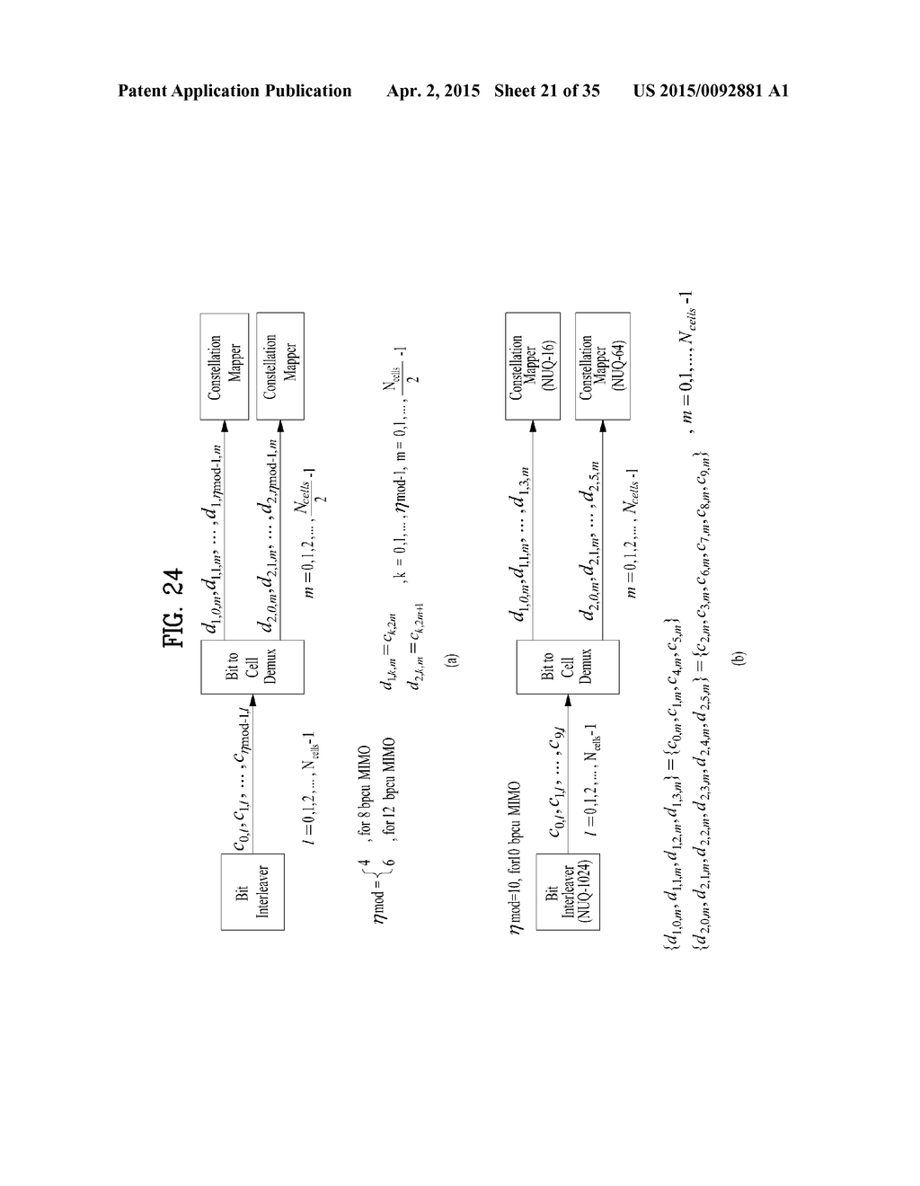 APPARATUS FOR TRANSMITTING BROADCAST SIGNALS, APPARATUS FOR RECEIVING     BROADCAST SIGNALS, METHOD FOR TRANSMITTING BROADCASE SIGNALS AND METHOD     FOR RECEIVING BROADCAST SIGNALS - diagram, schematic, and image 22