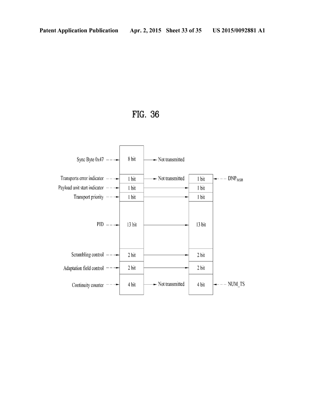 APPARATUS FOR TRANSMITTING BROADCAST SIGNALS, APPARATUS FOR RECEIVING     BROADCAST SIGNALS, METHOD FOR TRANSMITTING BROADCASE SIGNALS AND METHOD     FOR RECEIVING BROADCAST SIGNALS - diagram, schematic, and image 34