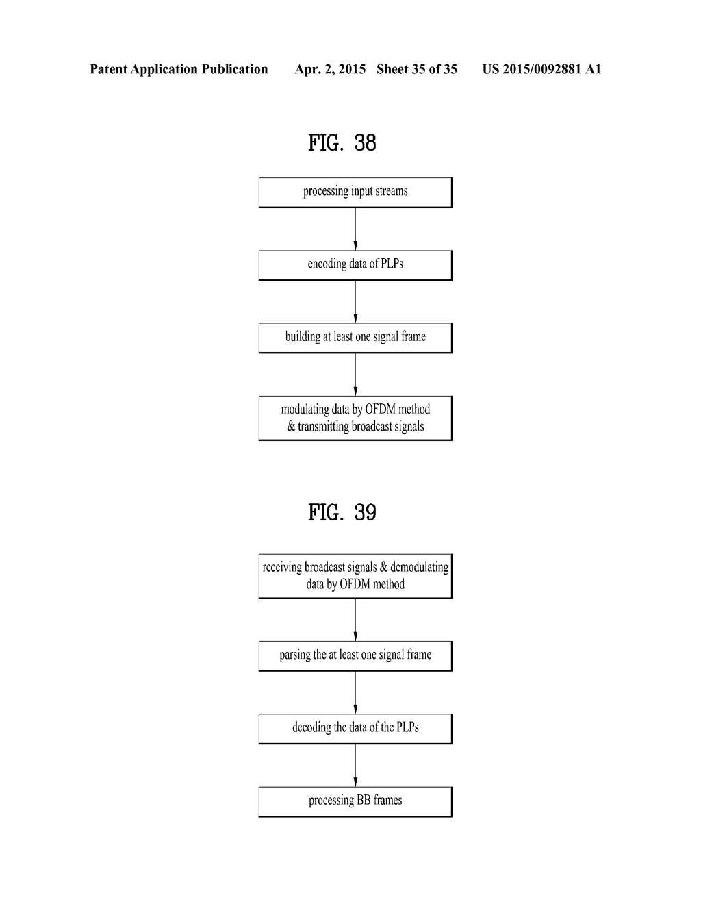 APPARATUS FOR TRANSMITTING BROADCAST SIGNALS, APPARATUS FOR RECEIVING     BROADCAST SIGNALS, METHOD FOR TRANSMITTING BROADCASE SIGNALS AND METHOD     FOR RECEIVING BROADCAST SIGNALS - diagram, schematic, and image 36