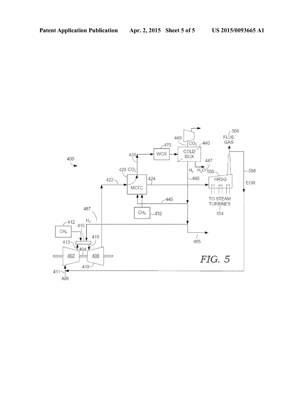 CATHODE COMBUSTION FOR ENHANCED FUEL CELL SYNGAS PRODUCTION - diagram, schematic, and image 07