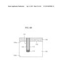 SEMICONDUCTOR DEVICES HAVING THROUGH-VIAS AND METHODS FOR FABRICATING THE     SAME diagram and image