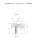 SEMICONDUCTOR DEVICES HAVING THROUGH-VIAS AND METHODS FOR FABRICATING THE     SAME diagram and image