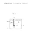 SEMICONDUCTOR DEVICES HAVING THROUGH-VIAS AND METHODS FOR FABRICATING THE     SAME diagram and image