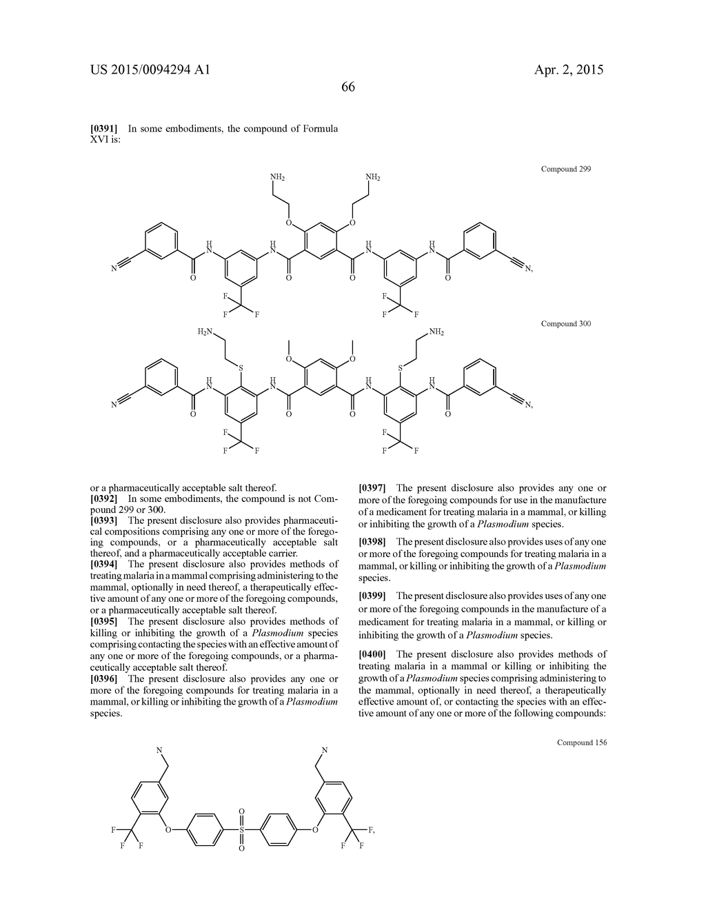 COMPOUNDS AND METHODS FOR TREATING MALARIA - diagram, schematic, and image 67