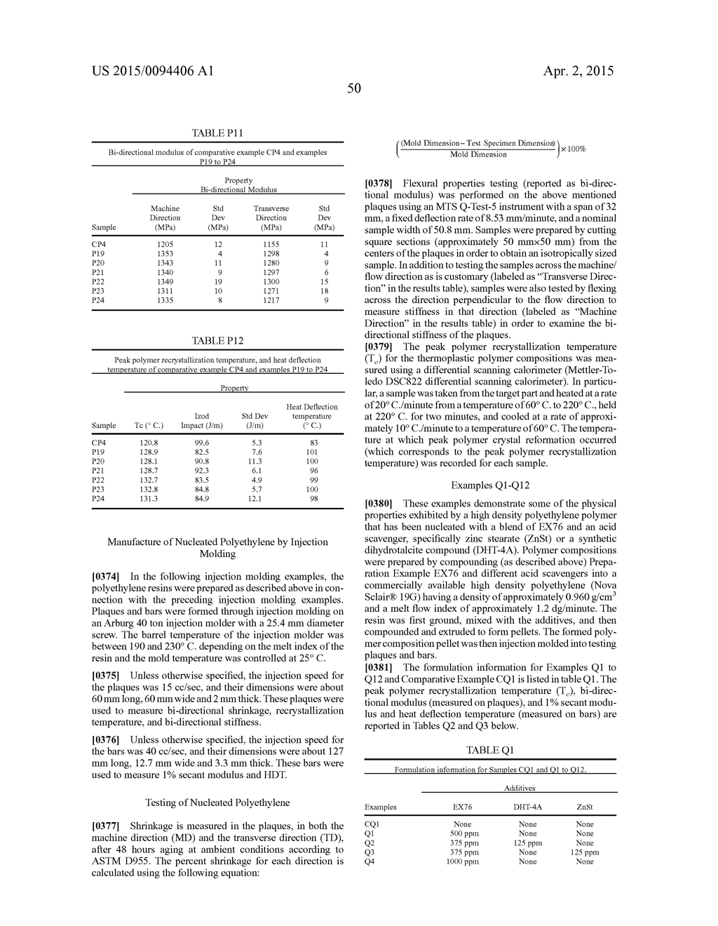 THERMOPLASTIC POLYMER COMPOSITION - diagram, schematic, and image 51