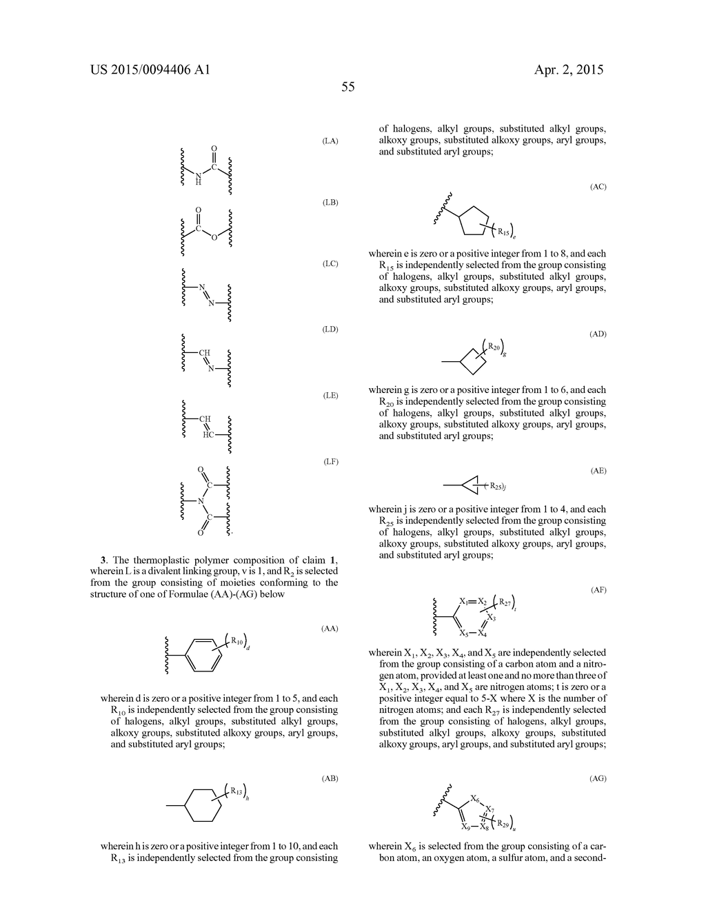 THERMOPLASTIC POLYMER COMPOSITION - diagram, schematic, and image 56