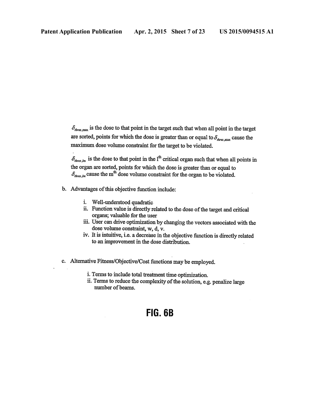 SYSTEM AND METHOD FOR RADIATION THERAPY TREATMENT PLANNING USING A MEMETIC     OPTIMIZATION ALGORITHM - diagram, schematic, and image 08