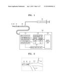 METHOD OF CONTROLLING ROUTE OF ANGIOCATHETER USING OPTICAL COHERENCE     TOMOGRAPHY AND ANGIOGRAPHY APPARATUS FOR PERFORMING THE SAME diagram and image