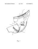 Absorbent Articles Comprising Low Basis Weight Films Exhibiting Low Glue     Burn Through diagram and image