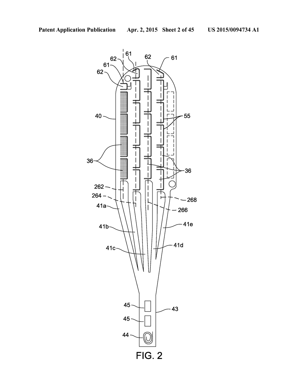 ELECTRODE ARRAY AND DEPLOYMENT ASSEMBLY INCLUDING AN ELECTRODE ARRAY THAT     IS FOLDED INTO A CANNULA THAT IS NARROWER IN WIDTH THAN THE ARRAY - diagram, schematic, and image 03