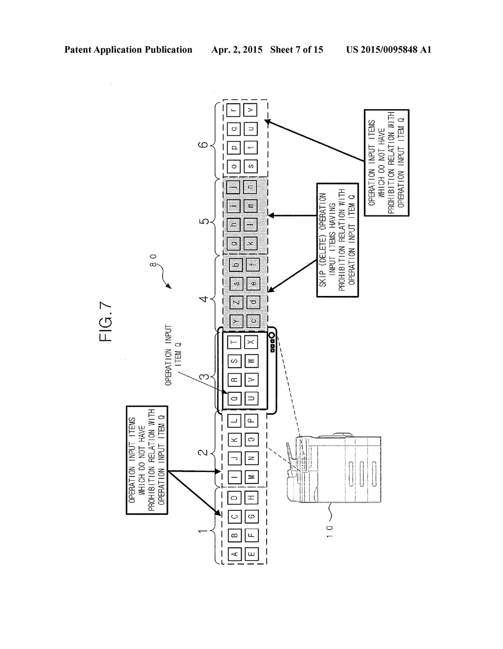 OPERATION DISPLAY DEVICE, IMAGE PROCESSING APPARATUS, NON-TRANSITORY     COMPUTER-READABLE RECORDING MEDIUM AND OPERATION DISPLAY METHOD - diagram, schematic, and image 08