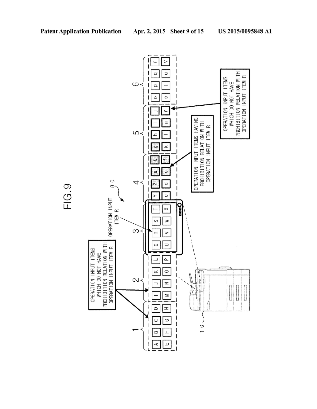 OPERATION DISPLAY DEVICE, IMAGE PROCESSING APPARATUS, NON-TRANSITORY     COMPUTER-READABLE RECORDING MEDIUM AND OPERATION DISPLAY METHOD - diagram, schematic, and image 10