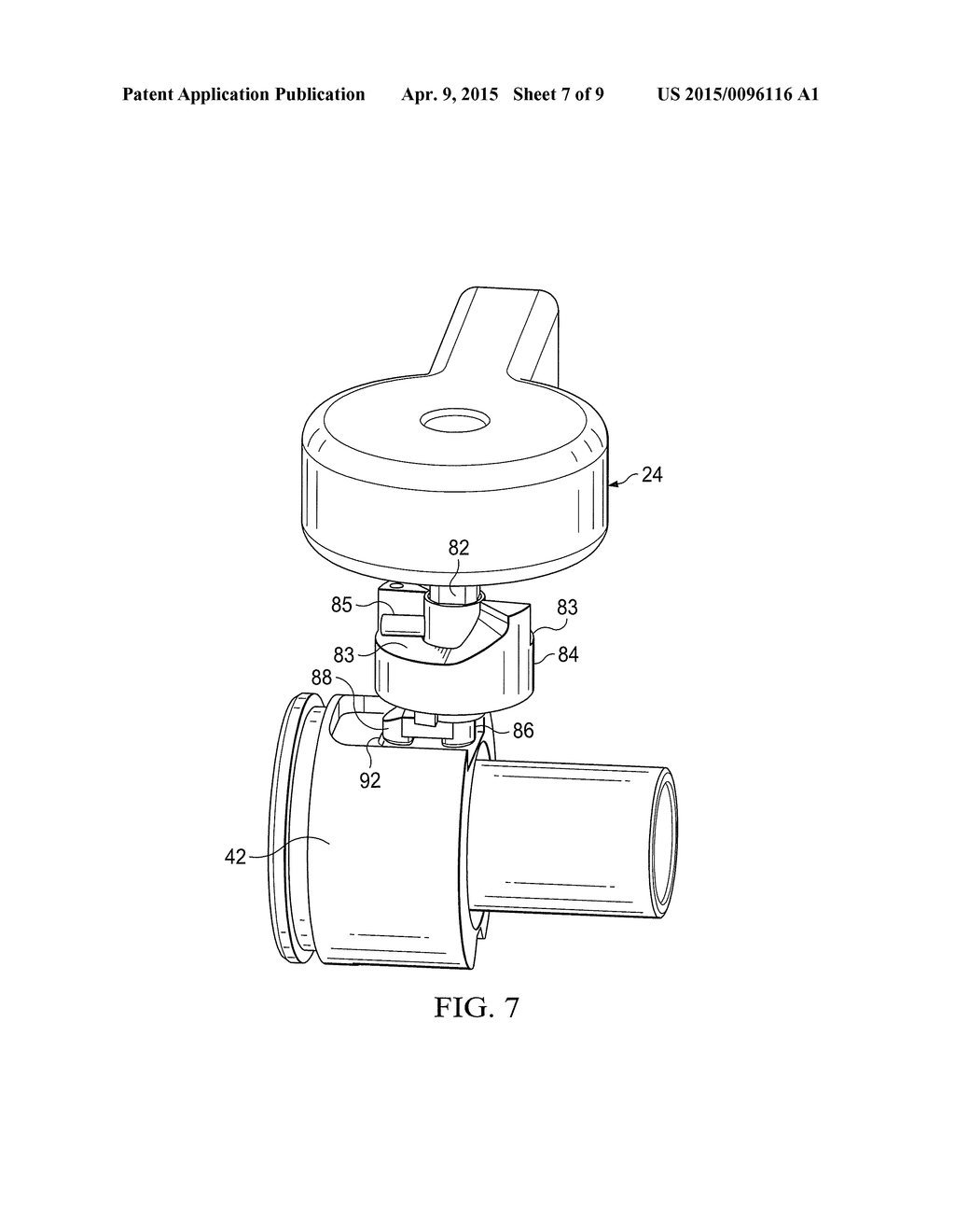 WATER CONTROL SYSTEM HAVING A TEMPERATURE CONTROLLED TUB FAUCET VALVE - diagram, schematic, and image 08