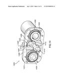 TRANSMISSION DEVICE AND PORTABLE BORING-WELDING APPARATUS USING THE SAME diagram and image