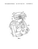 WELDED ENGINE BLOCK FOR SMALL INTERNAL COMBUSTION ENGINES diagram and image