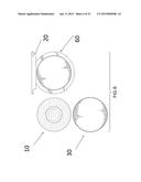 PRESSED COSMETIC POWDER CAKE DEVICES AND METHODS diagram and image