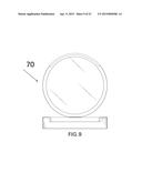 PRESSED COSMETIC POWDER CAKE DEVICES AND METHODS diagram and image