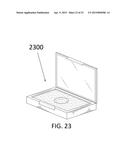 PRESSED COSMETIC POWDER CAKE DEVICES AND METHODS diagram and image