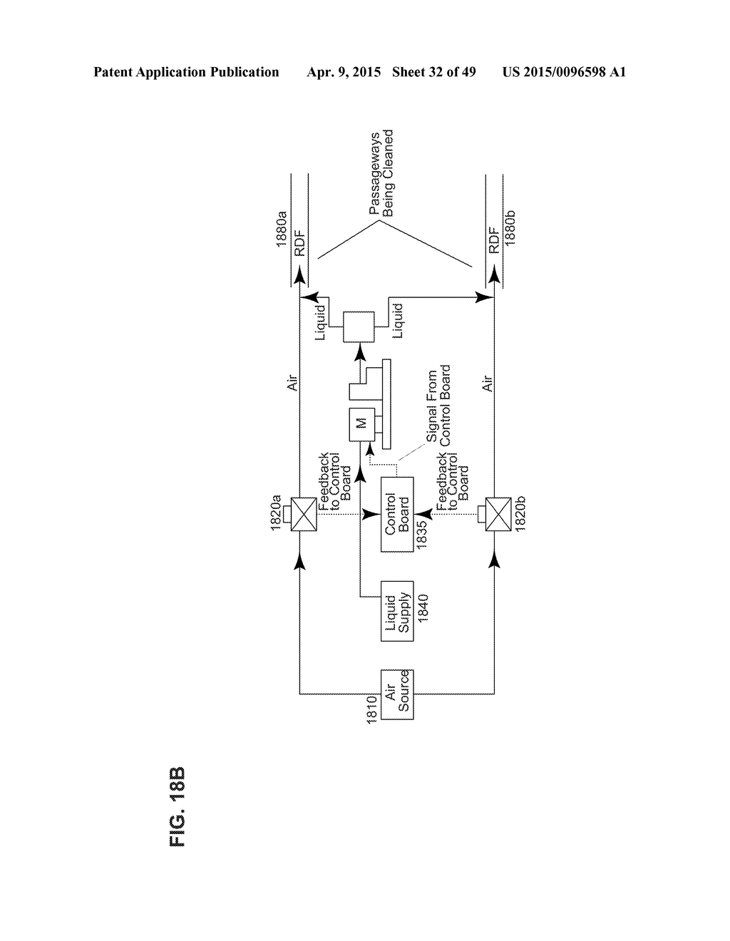 METHOD FOR CLEANING PASSAGEWAYS USING FLOW OF LIQUID AND GAS - diagram, schematic, and image 33