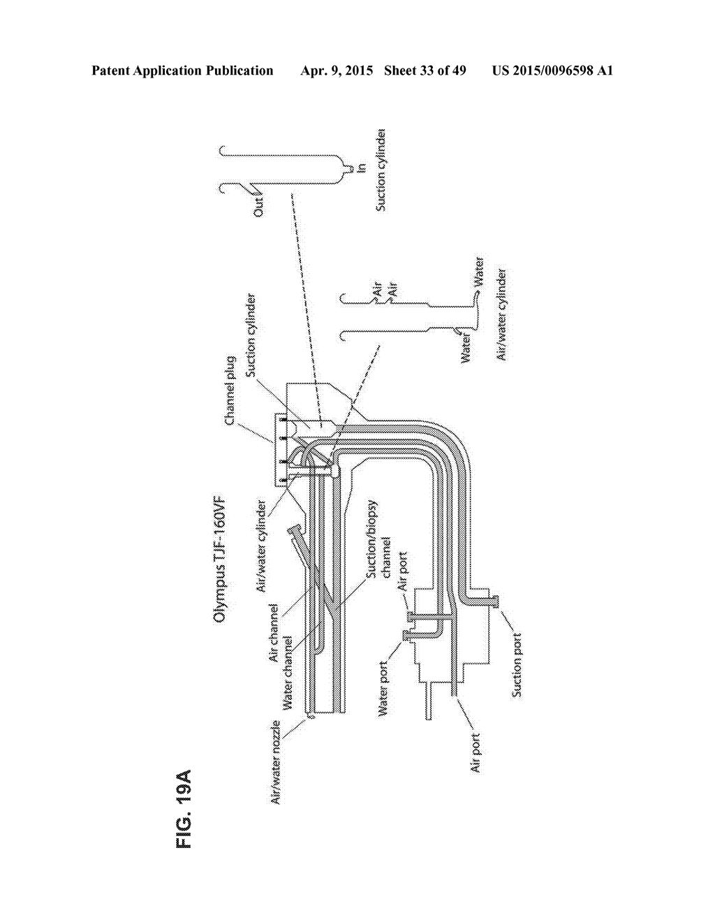 METHOD FOR CLEANING PASSAGEWAYS USING FLOW OF LIQUID AND GAS - diagram, schematic, and image 34