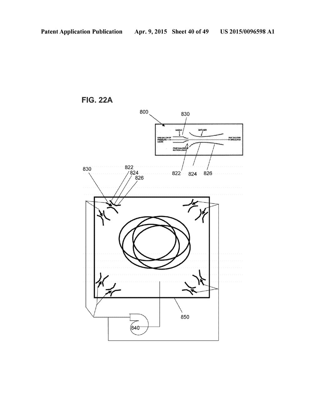 METHOD FOR CLEANING PASSAGEWAYS USING FLOW OF LIQUID AND GAS - diagram, schematic, and image 41