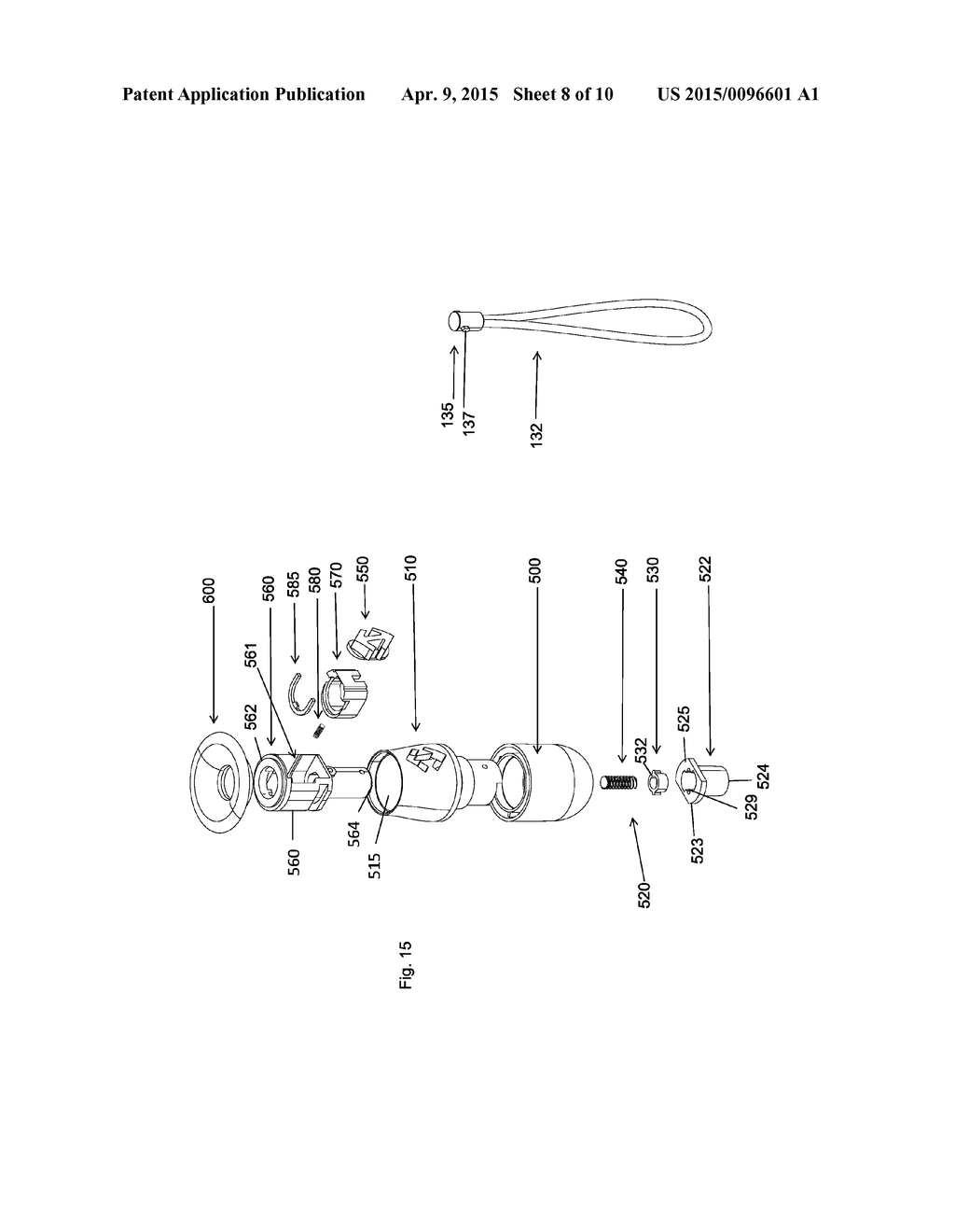 UMBRELLA HAVING IMPROVED SHAFT AND RIB ASSEMBLY - diagram, schematic, and image 09