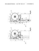 LIFTING DOOR ASSEMBLY AND DOOR LINTEL SEALING DEVICE THEREFOR diagram and image