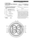 Electric Cable, In Particular a Data Transmission Cable, Equipped with     Multi-Layer Strip-Type Screening Sheet diagram and image