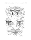 APPARATUS FOR ORDERLY SUPPLY OF A GROUP OF TRAYS TO A SEALING MACHINE OF     SAID TRAYS, WITH APPLICATION OF A COVERING FILM diagram and image