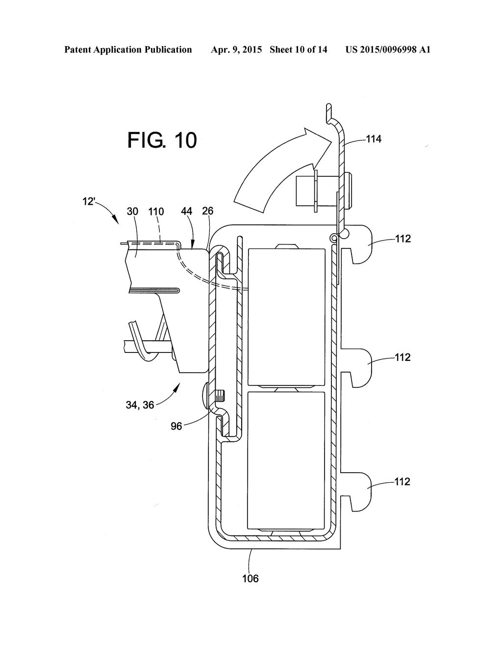 SENSOR AND LOCKOUT FOR ANTI-SWEEP HOOK - diagram, schematic, and image 11