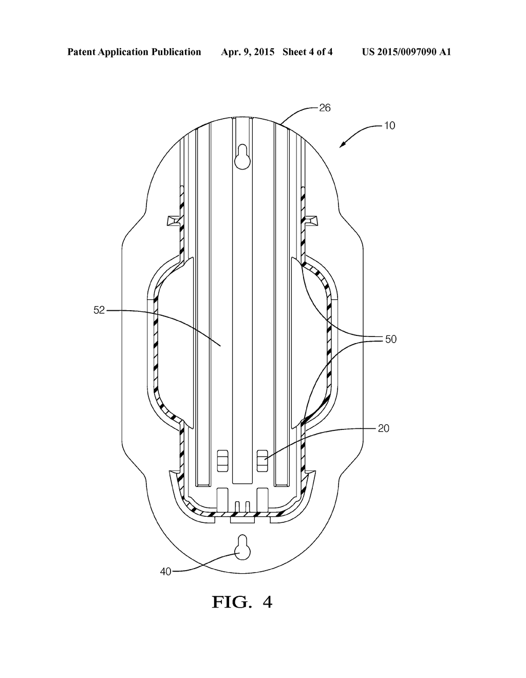 PORTABLE HOLDER FOR AN ELECTRIC VEHICLE CHARGER WITH AN INLINE ELECTRONICS     MODULE - diagram, schematic, and image 05