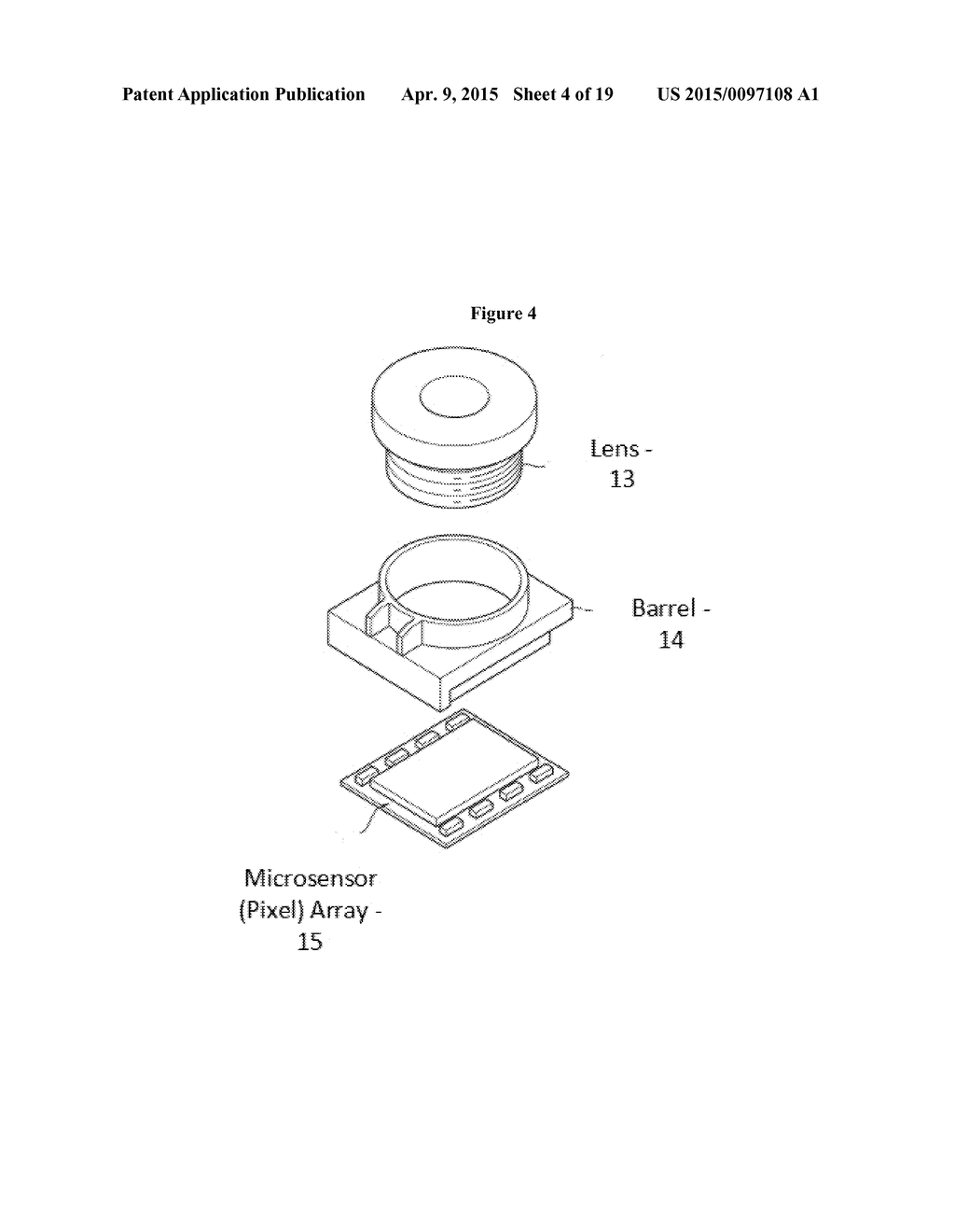 Method and Apparatus to Use Array Sensors to Measure Multiple Types of     Data at Full Resolution of the Sensor - diagram, schematic, and image 05