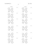 MATERIAL FOR ORGANIC ELECTROLUMINESCENT ELEMENTS, ORGANIC     ELECTROLUMINESCENT ELEMENT, DISPLAY DEVICE, AND LIGHTING DEVICE diagram and image