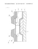 SEMICONDUCTOR DEVICE, DISPLAY, AND METHOD OF MANUFACTURING SEMICONDUCTOR     DEVICE diagram and image