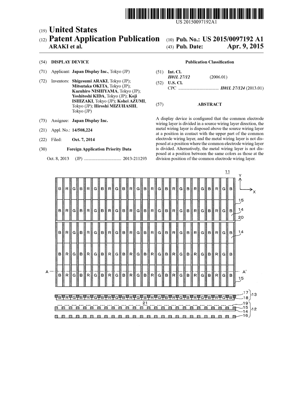 DISPLAY DEVICE - diagram, schematic, and image 01