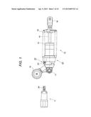 PRESSURE SHOCK ABSORBER AND VEHICLE SUSPENSION INCLUDING THE SAME diagram and image