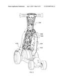 CONVERTIBLE SCOOTER RIDE-ON diagram and image