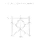 ANTIPARALLELOGRAM FOLDING STRUCTURE, STROLLER, CHAIR, PRAM, TABLE TROLLEY diagram and image