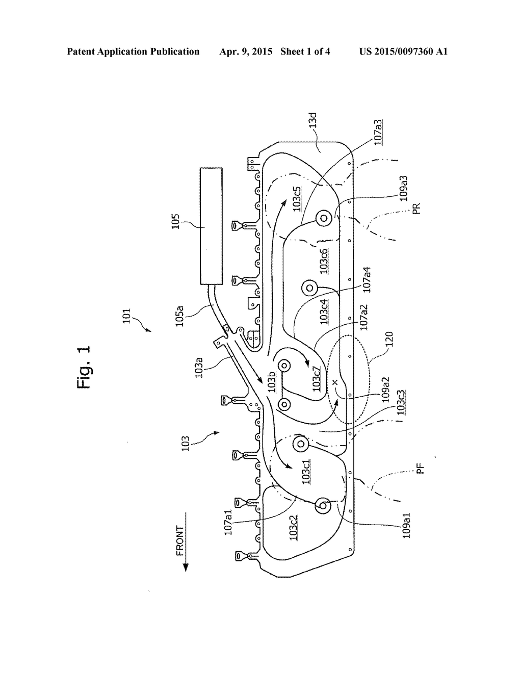 CURTAIN AIRBAG DEVICE - diagram, schematic, and image 02