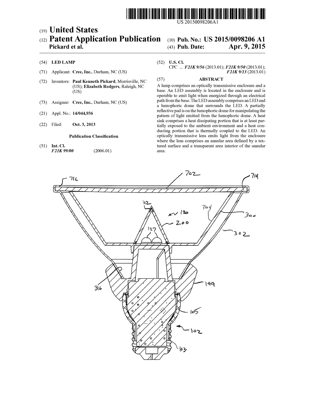 LED LAMP - diagram, schematic, and image 01