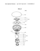 LIGHT EMITTING DEVICE, LIGHT EMITTING DEVICE PACKAGE INCLUDING THE DEVICE     AND LIGHTING APPARATUS INCLUDING THE PACKAGE diagram and image