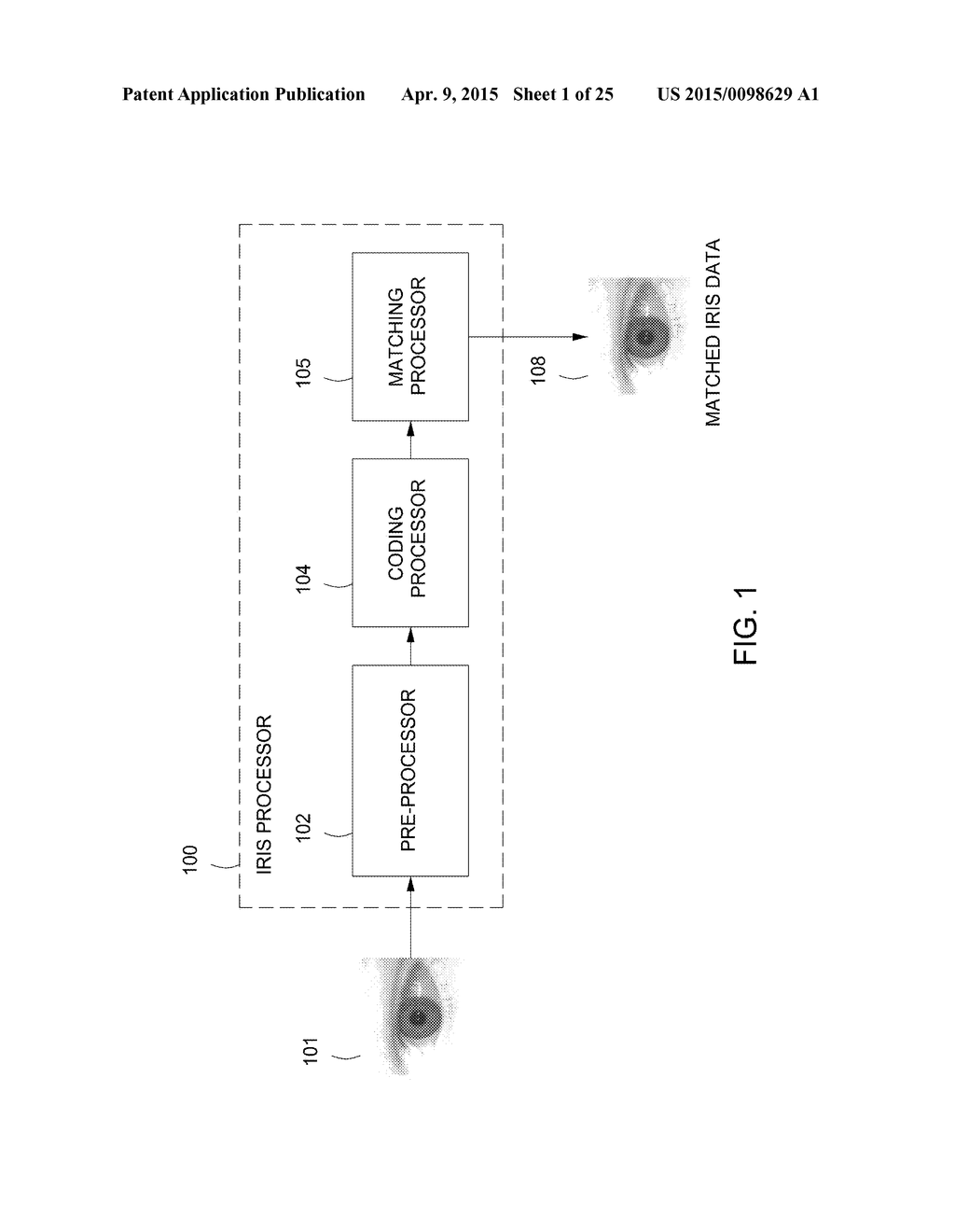 IRIS BIOMETRIC RECOGNITION MODULE AND ACCESS CONTROL ASSEMBLY - diagram, schematic, and image 02