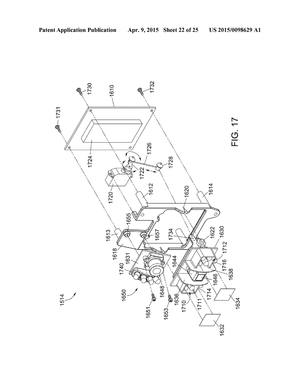 IRIS BIOMETRIC RECOGNITION MODULE AND ACCESS CONTROL ASSEMBLY - diagram, schematic, and image 23